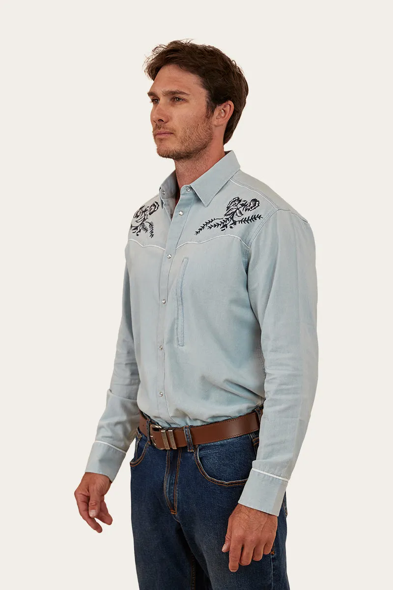 Neilson Mens Western Shirt - Chambray