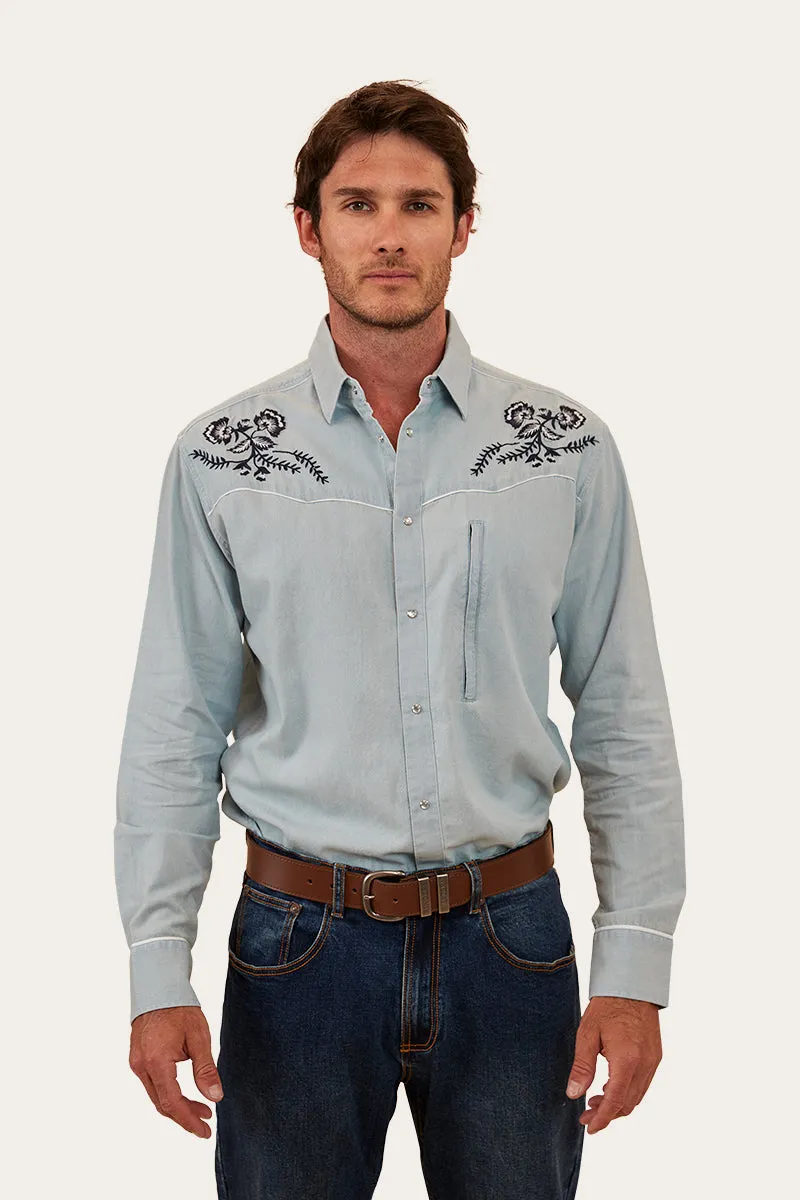 Neilson Mens Western Shirt - Chambray