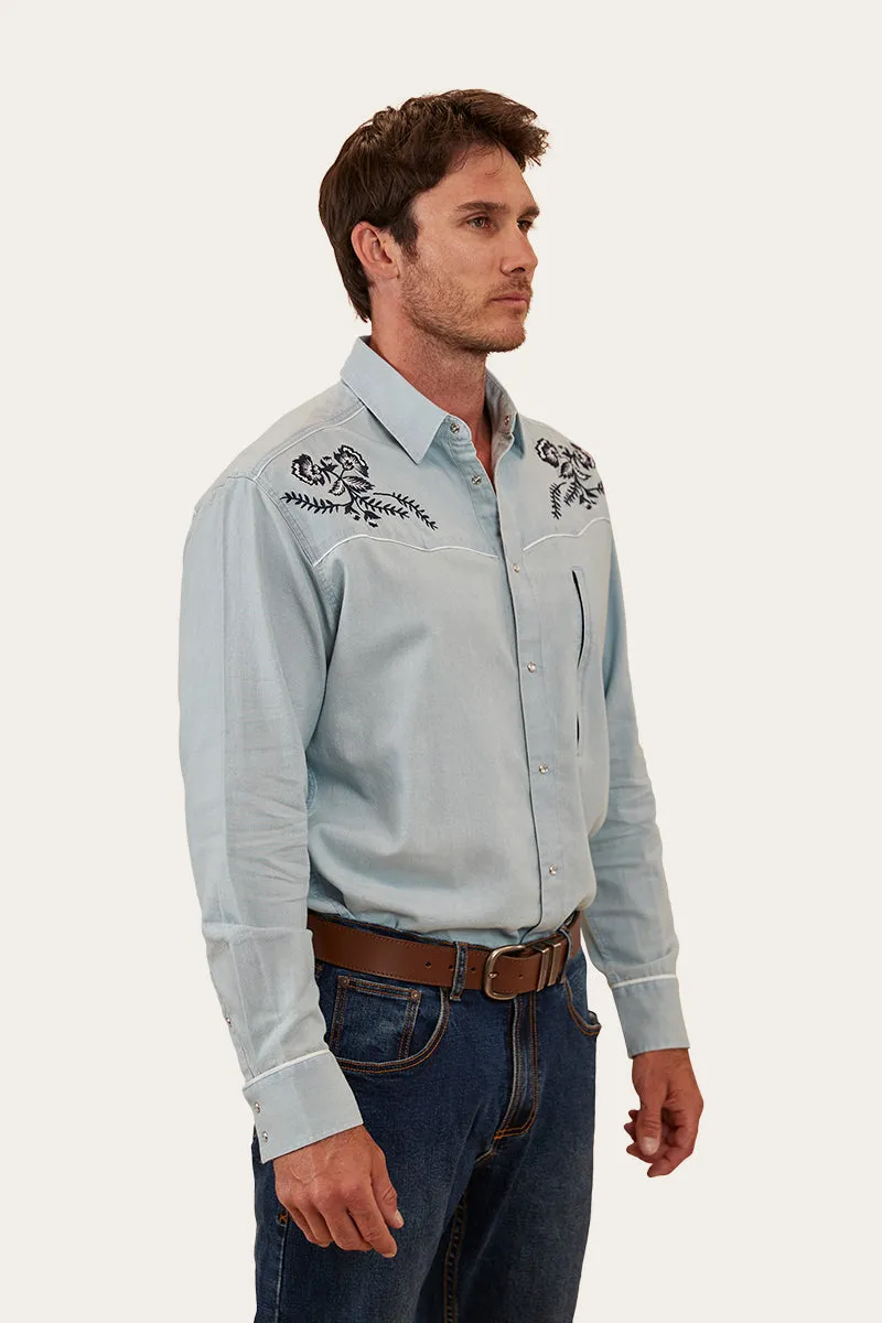 Neilson Mens Western Shirt - Chambray