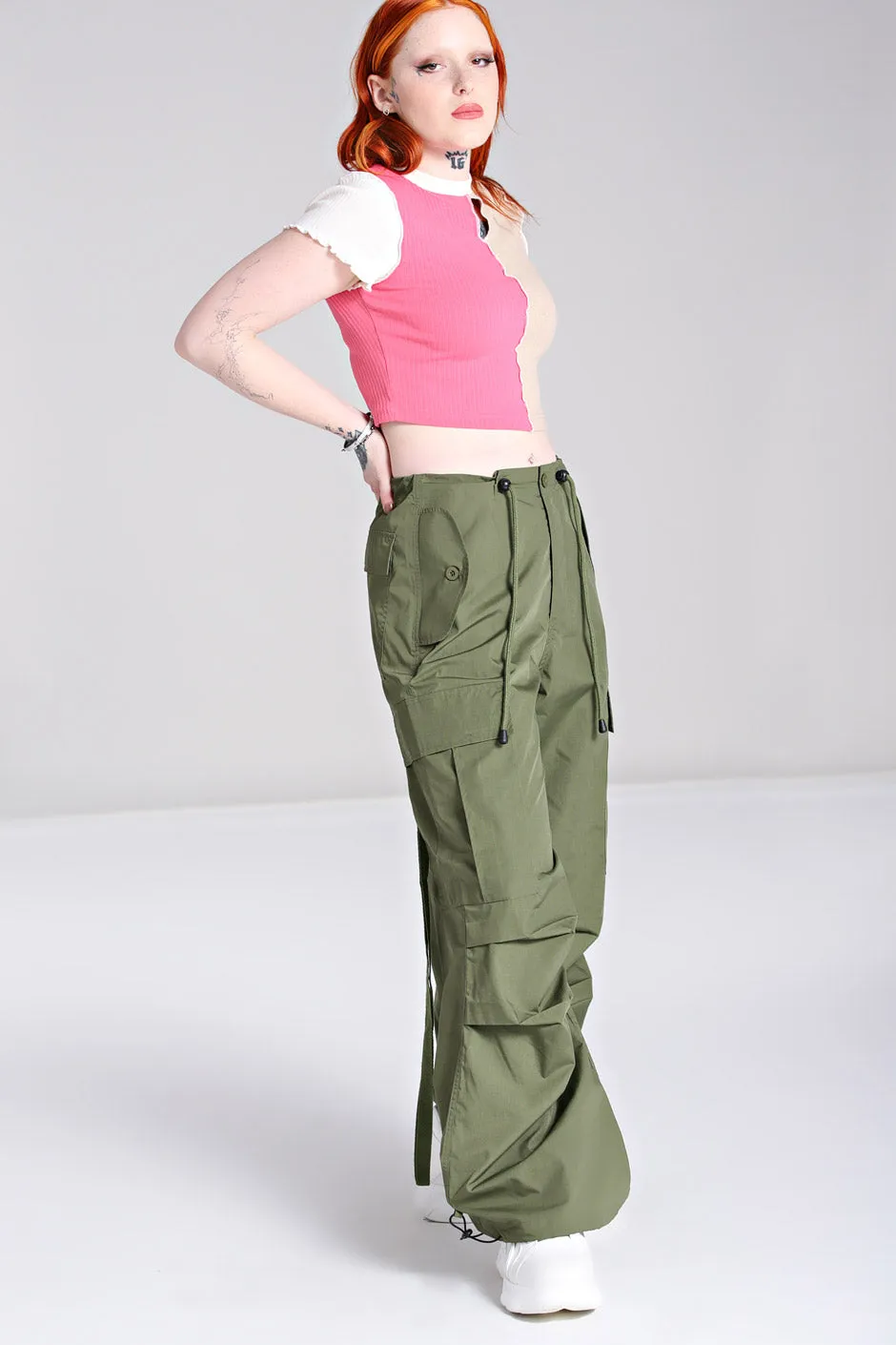 Nickel Trousers Green