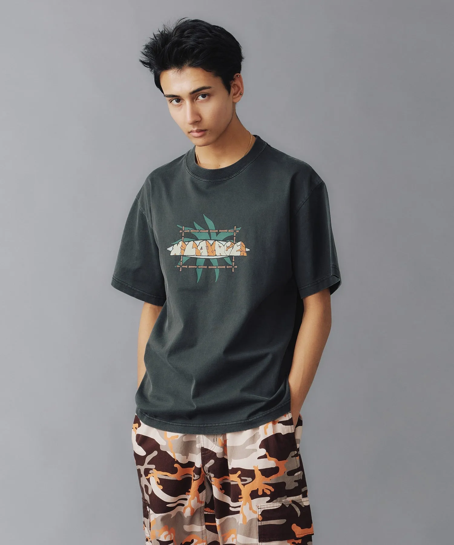 PIGMENT DYED STONE MONUMENT S/S TEE