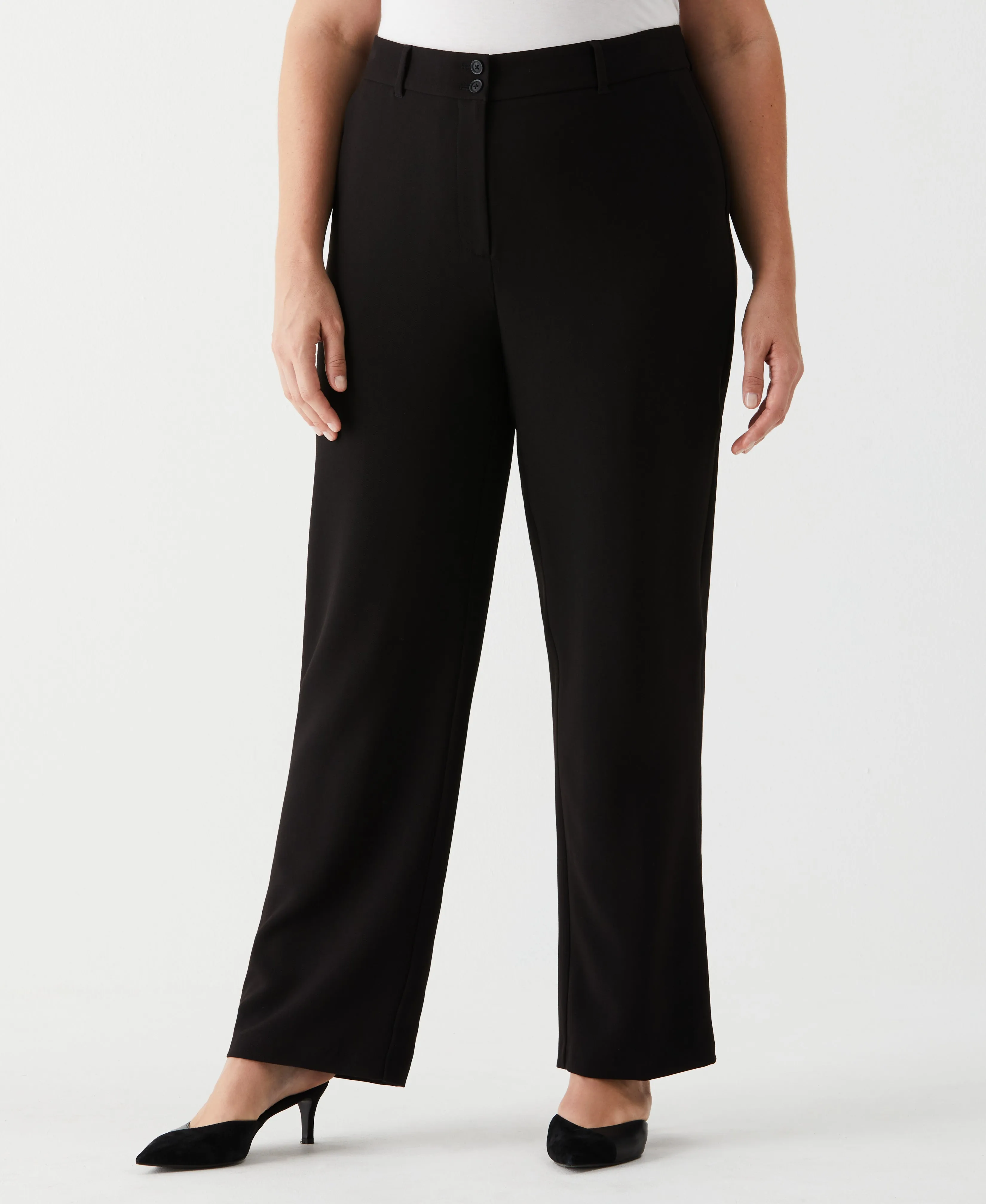 Plus Size Straight Leg Pant