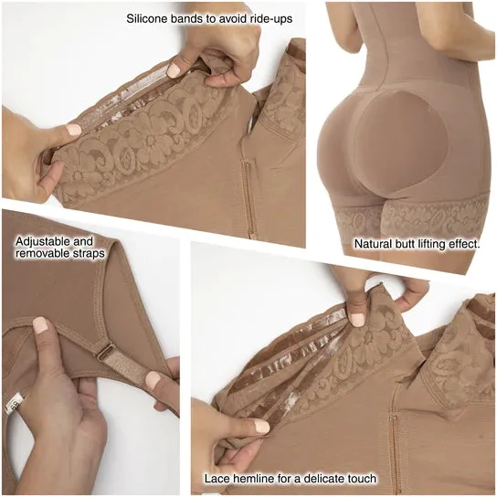 Postsurgical Compression Garment & Daily Use Open bust Butt lifting effect Fajas Sonryse 096ZF