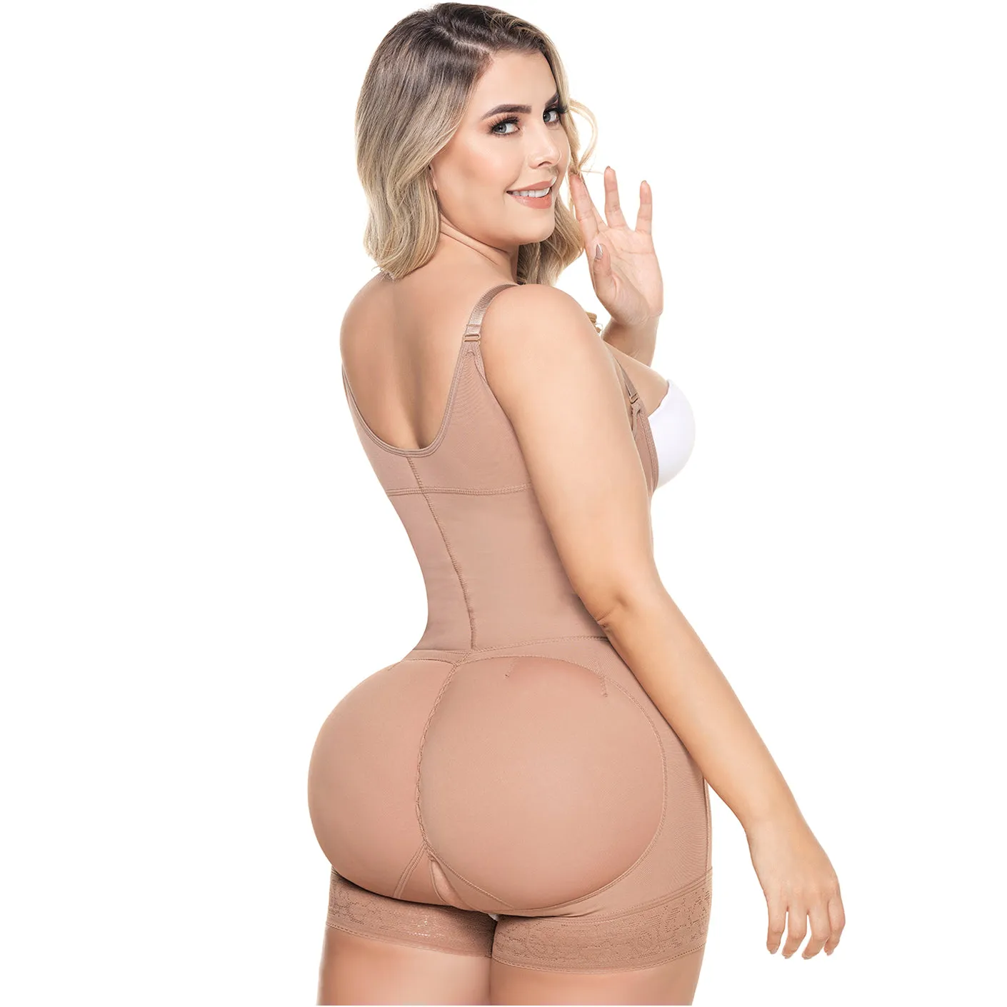 Postsurgical Compression Garment & Daily Use Open bust Butt lifting effect Fajas Sonryse 096ZF