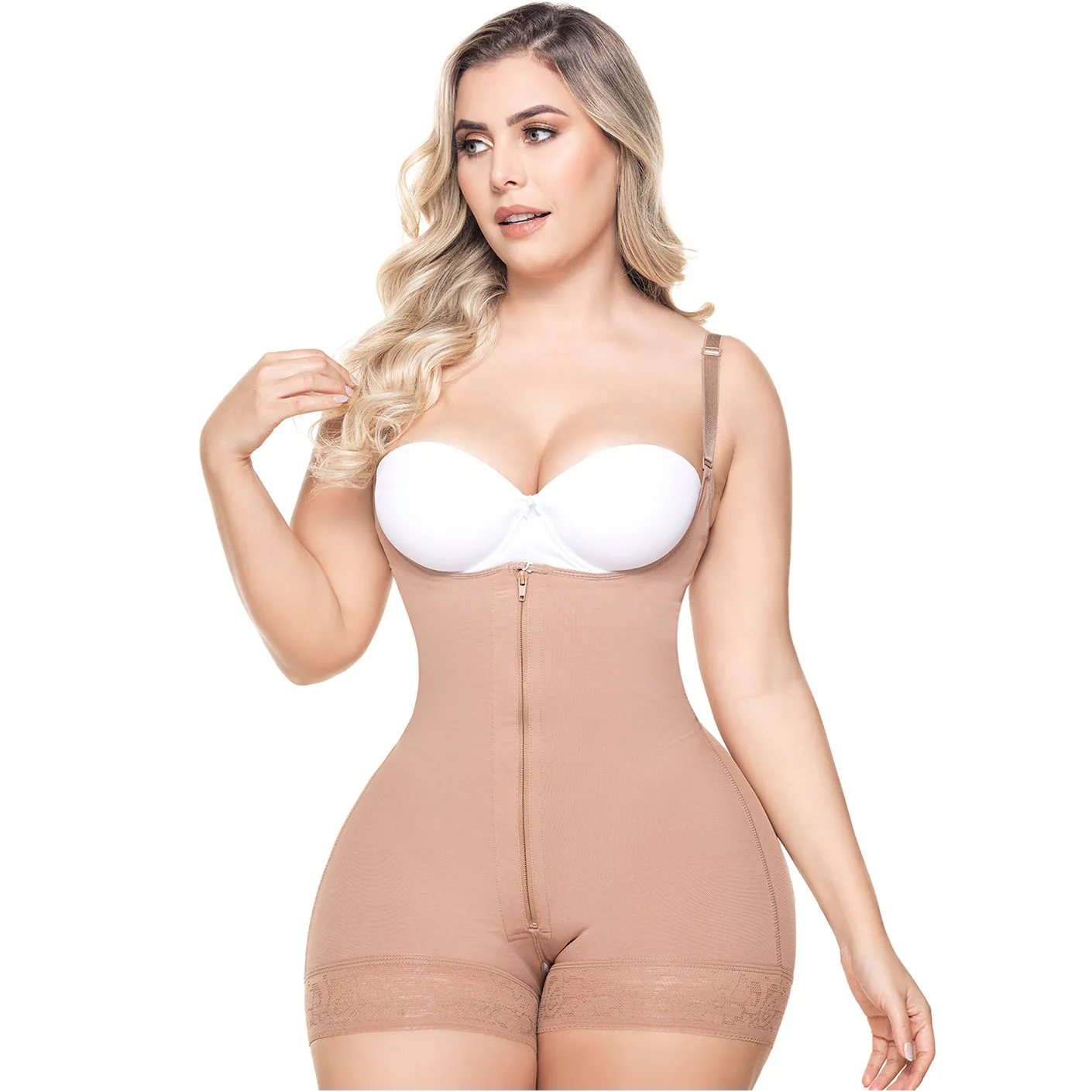 Postsurgical Compression Garment & Daily Use Open bust Butt lifting effect Fajas Sonryse 096ZF