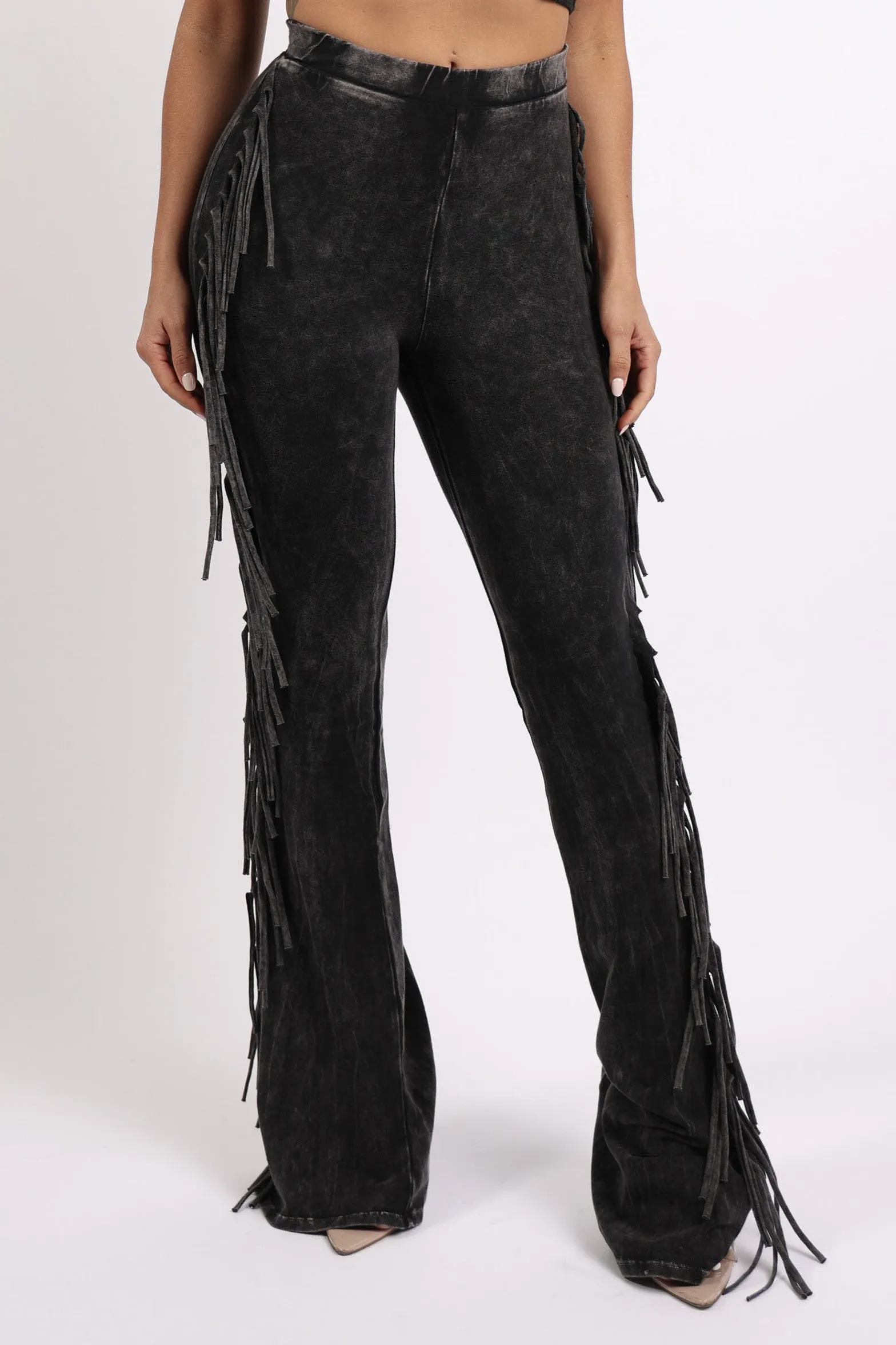 "Cowboy Garbie" Fringe Pants