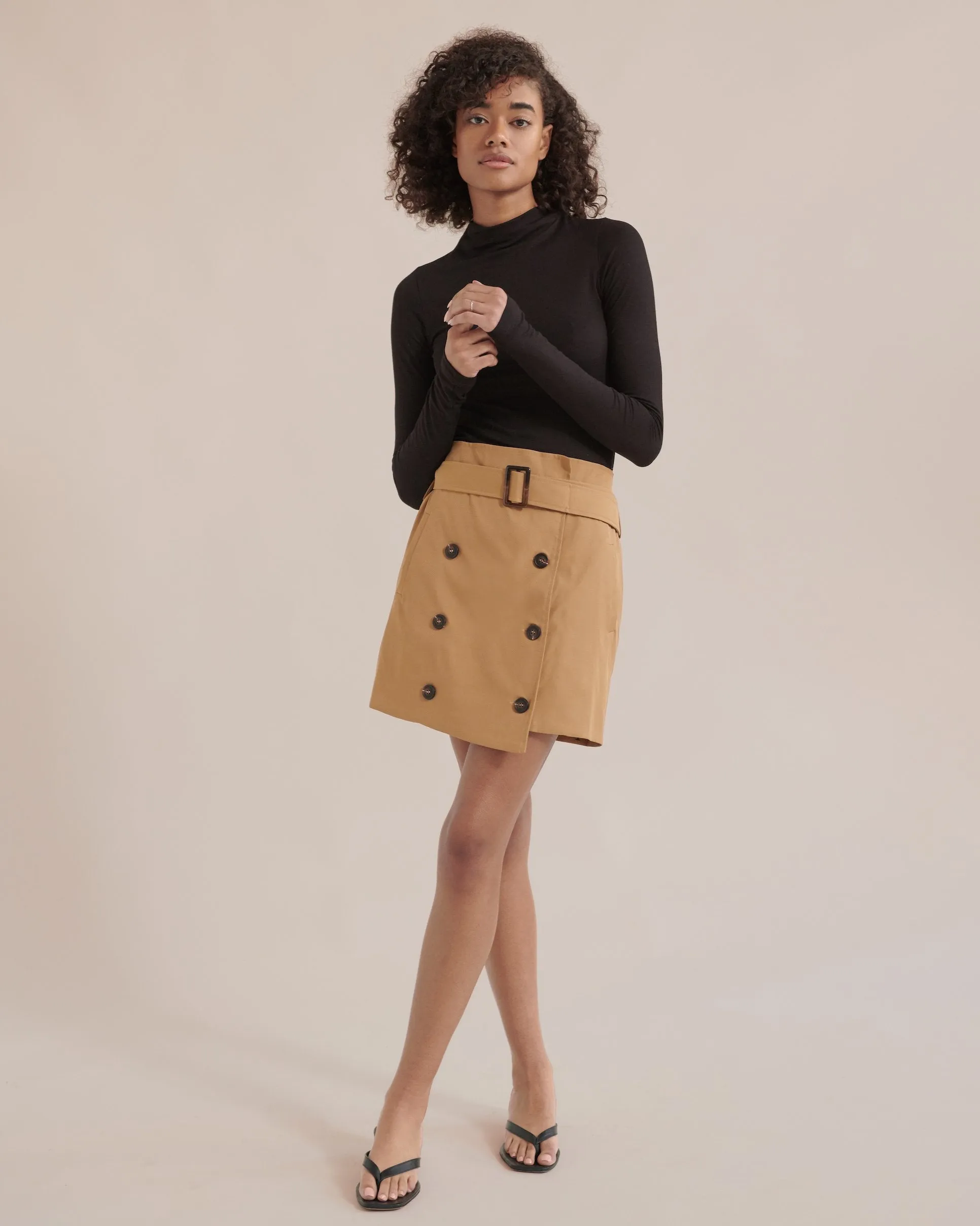 Rowena Trench Mini Skirt