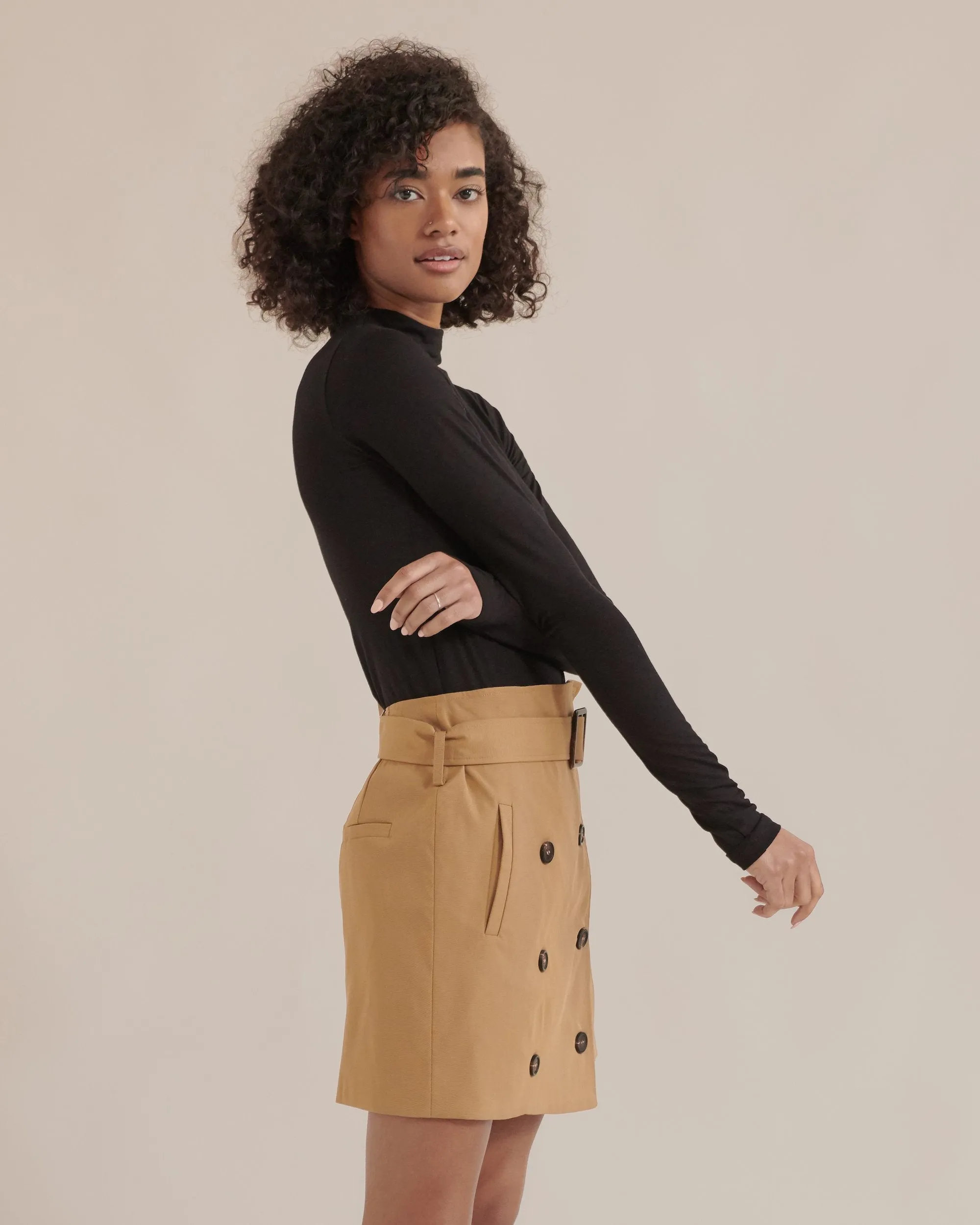 Rowena Trench Mini Skirt