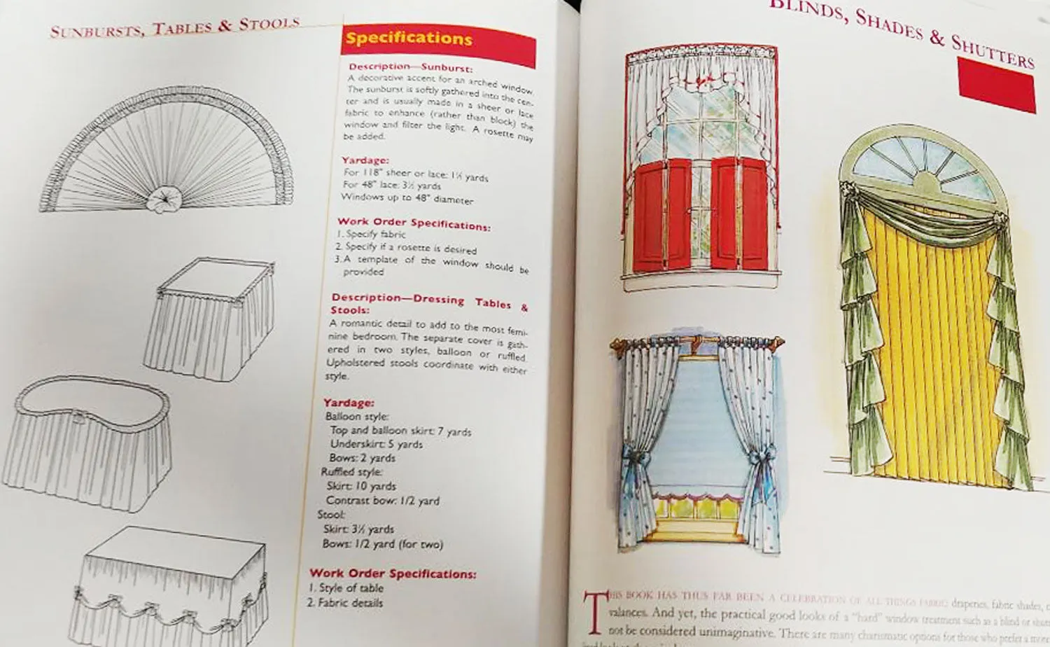 SOLD - NEW - THE ENCYCLOPEDIA OF WINDOW FASHIONS BOOK - PERFECT FOR THE INTERIOR DESIGNER IN YOU!