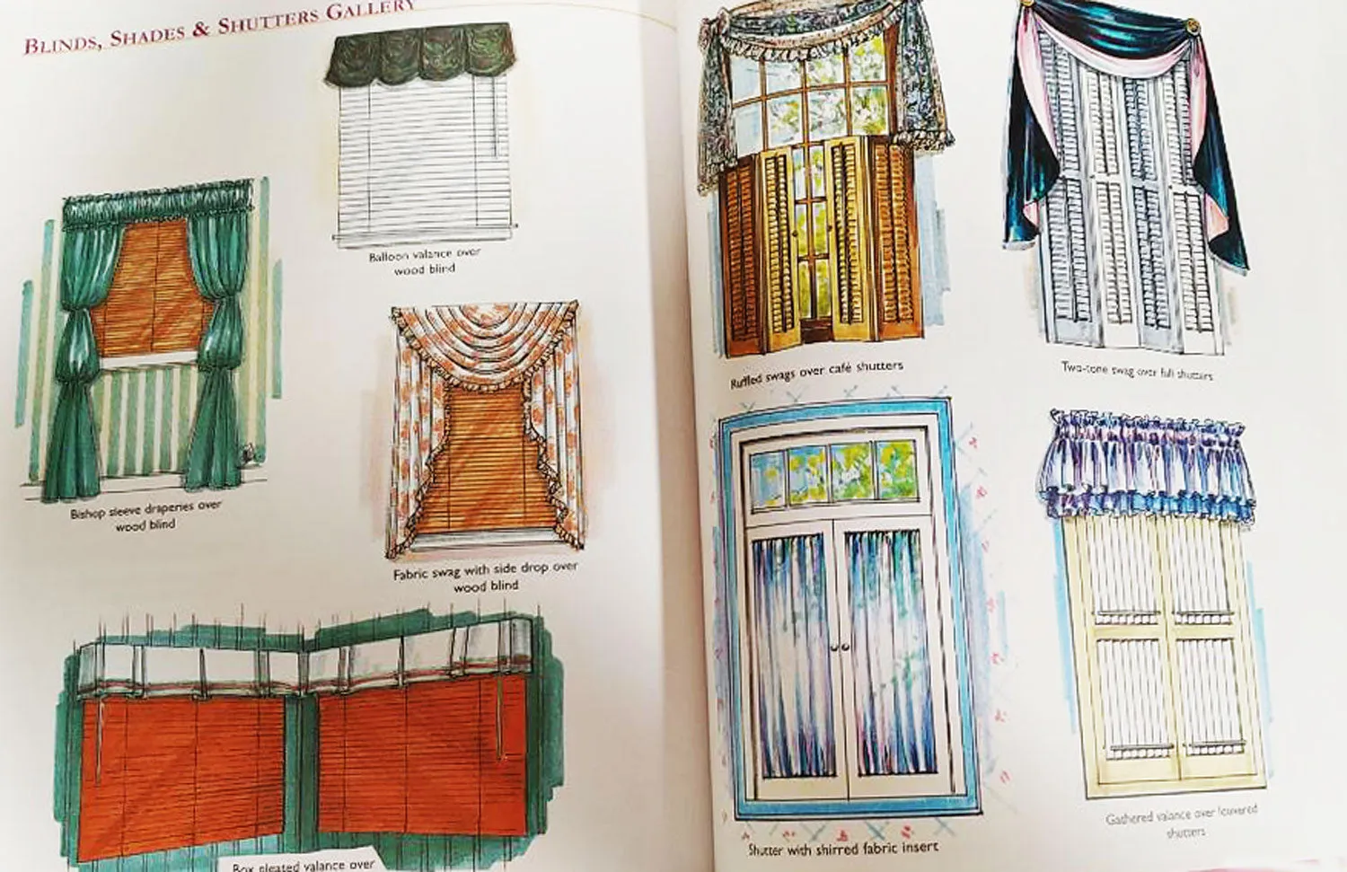 SOLD - NEW - THE ENCYCLOPEDIA OF WINDOW FASHIONS BOOK - PERFECT FOR THE INTERIOR DESIGNER IN YOU!