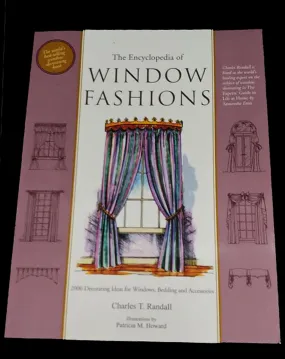 SOLD - NEW - THE ENCYCLOPEDIA OF WINDOW FASHIONS BOOK - PERFECT FOR THE INTERIOR DESIGNER IN YOU!