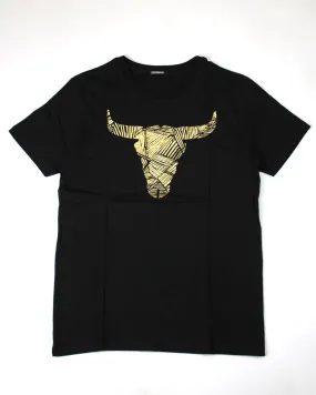 Stephan Kings Nguni Art Black T Shirt