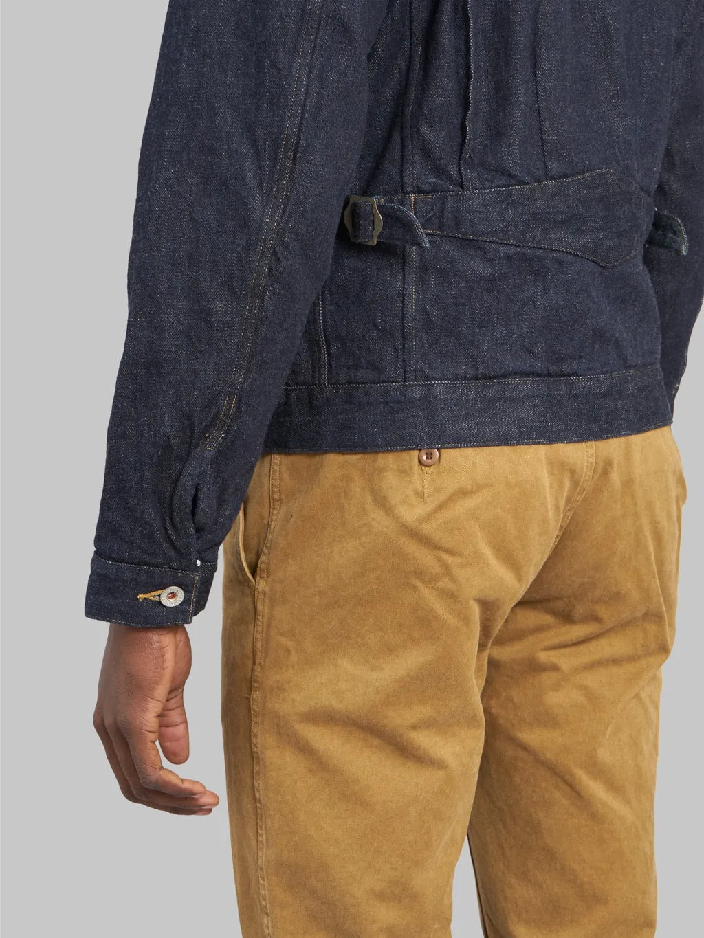 Stevenson Overall Stockman SM1 Jacket Indigo