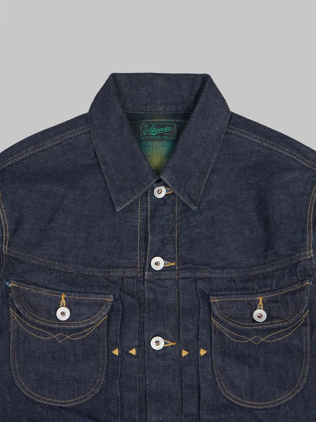 Stevenson Overall Stockman SM1 Jacket Indigo