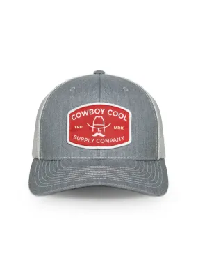 The Buckle Hat- Heather Grey- Cowboy Cool