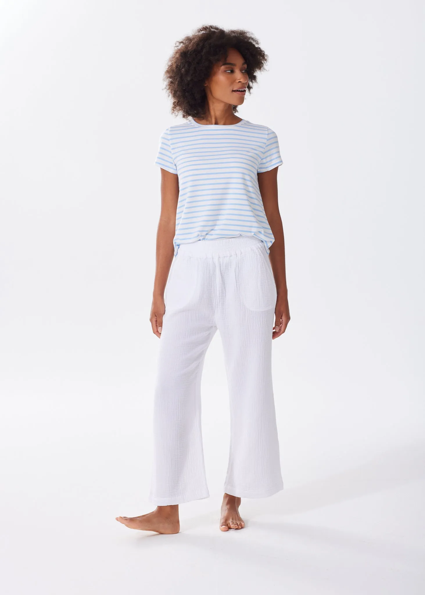 The Organic Cotton Cloud Pant - Double Gauze