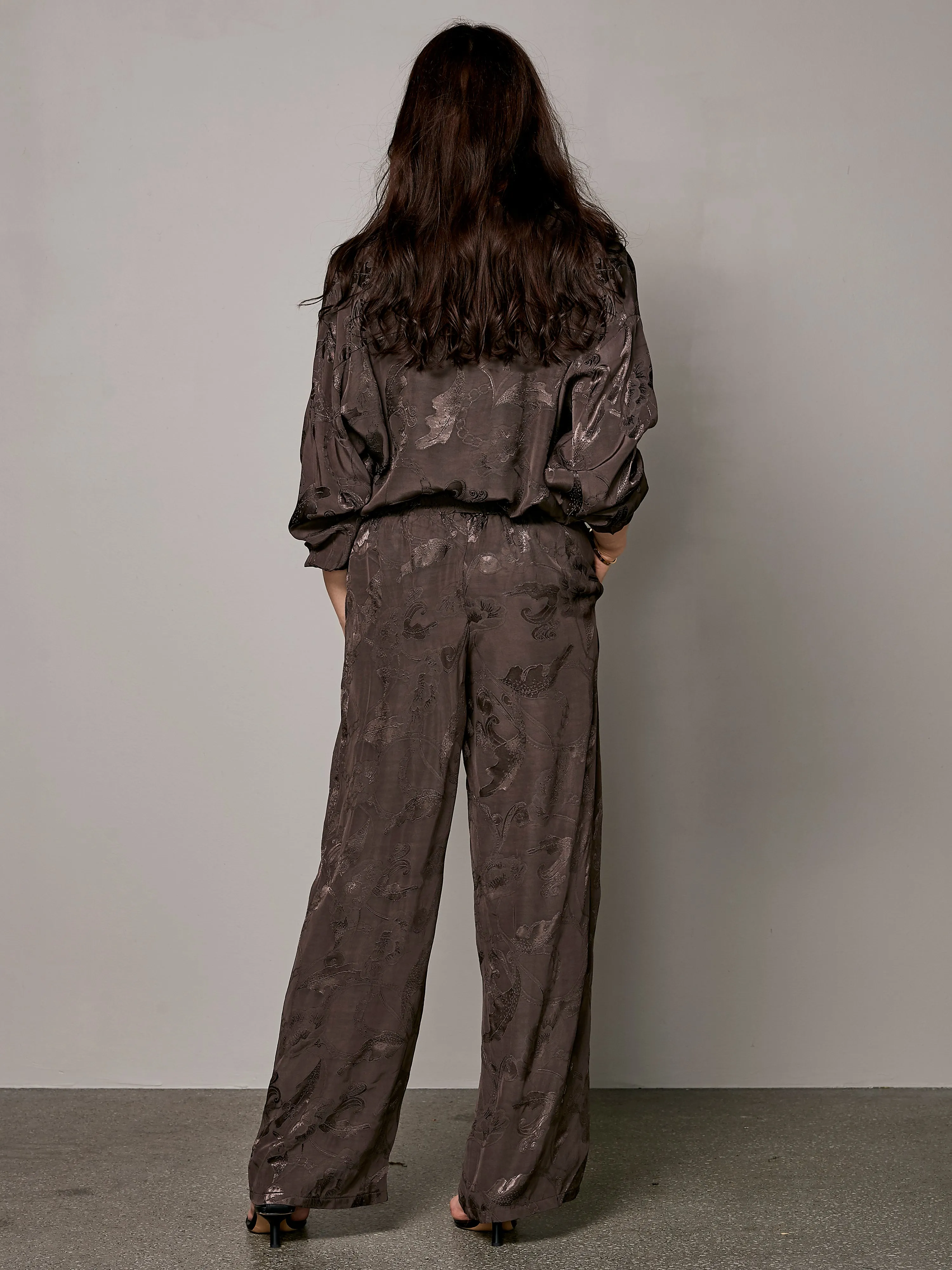 VAVA trousers - Dark Brown