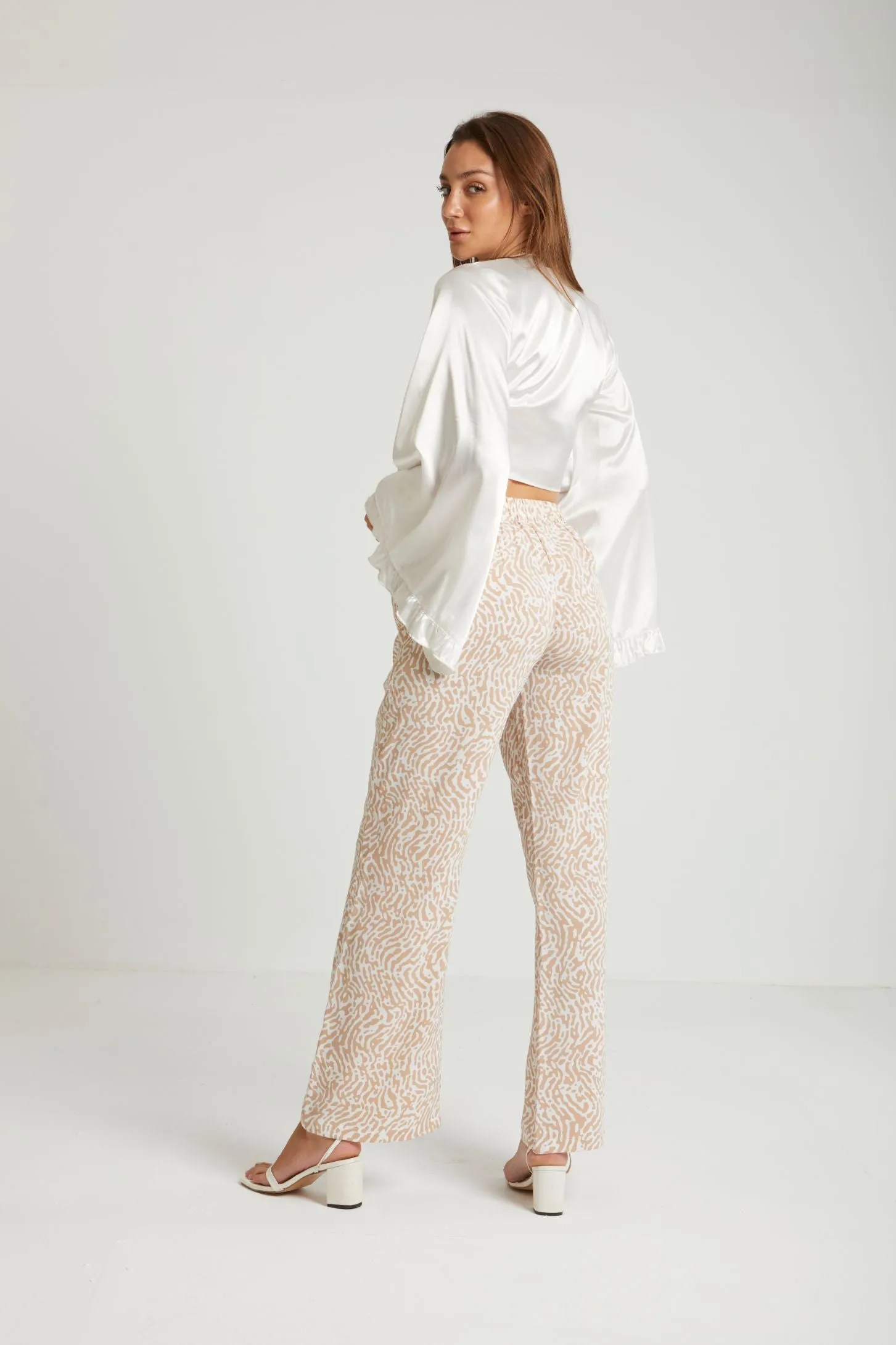 WALK THE LINE PANTS - BEIGE