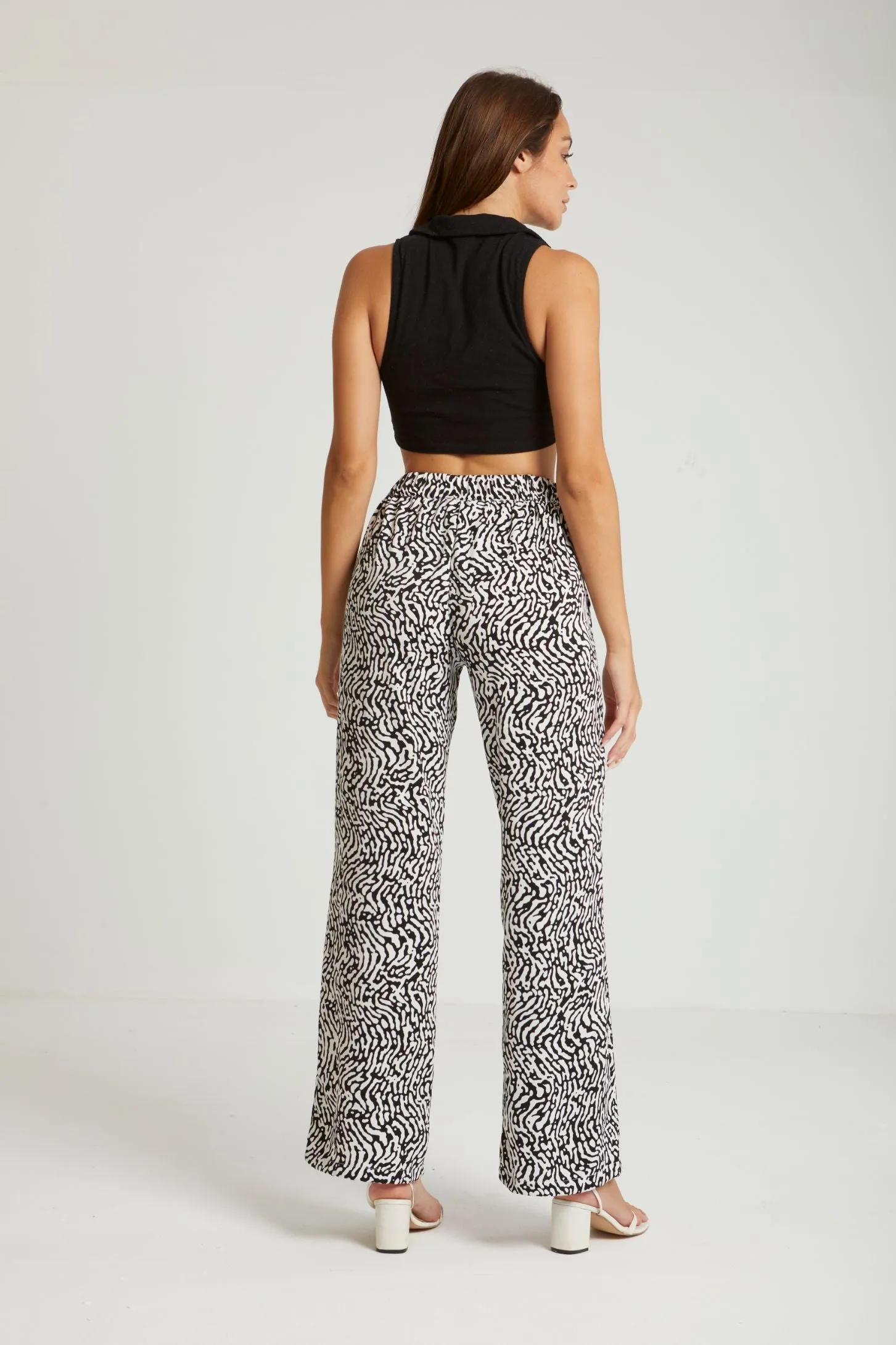 WALK THE LINE PANTS - BLACK