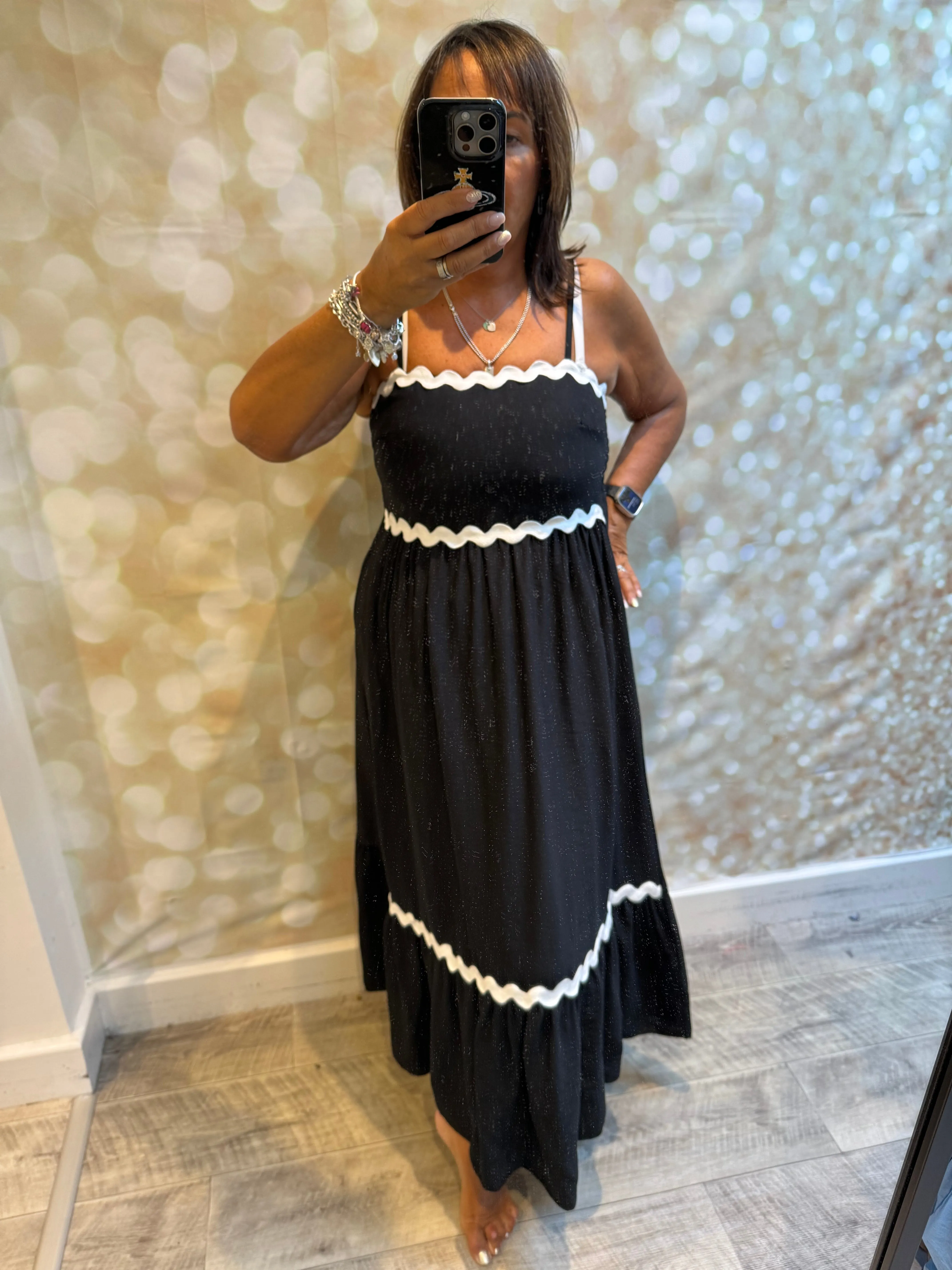 Wave Maxi Sundress