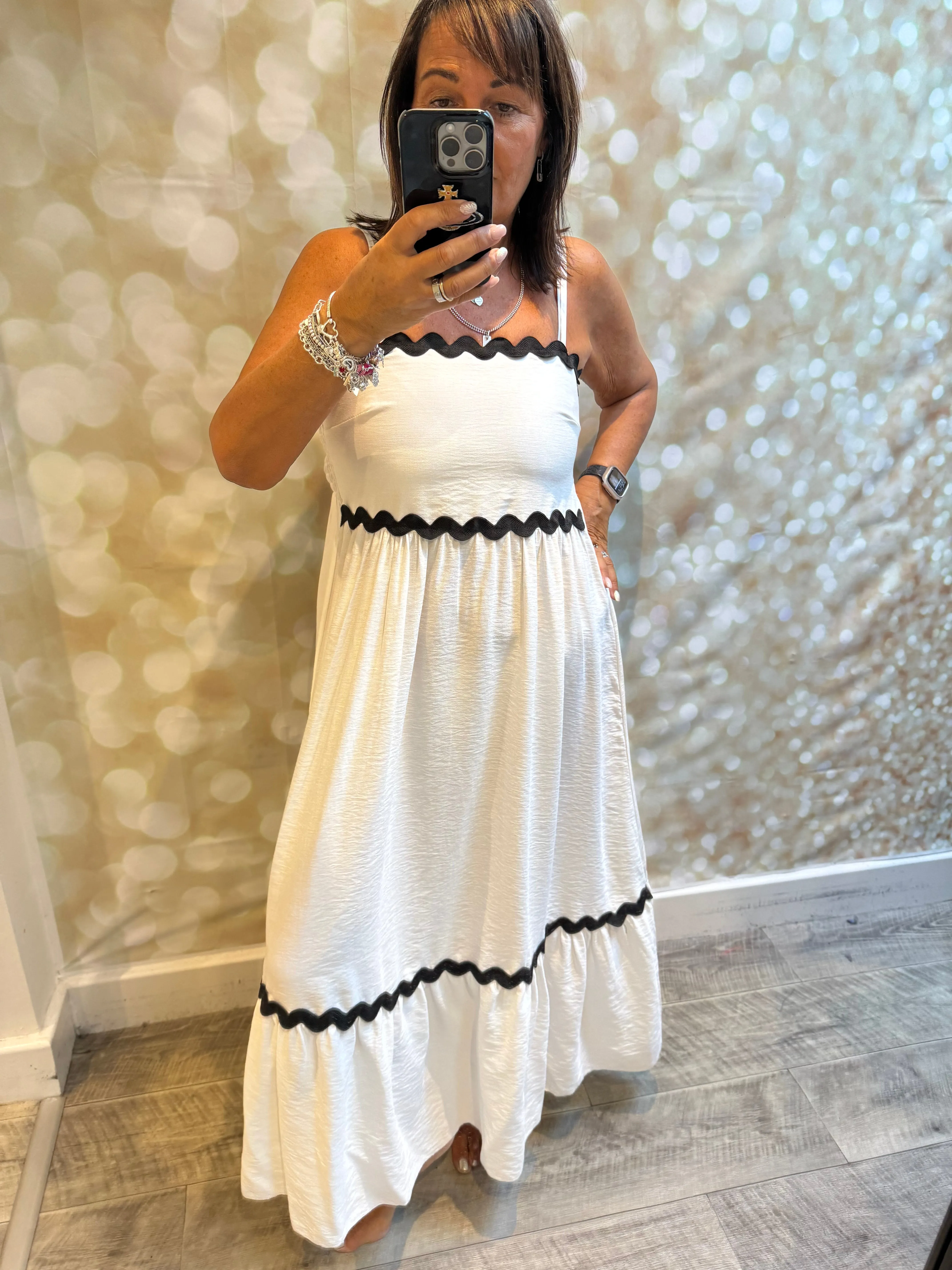 Wave Maxi Sundress