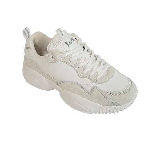 Women's Bounce Sneaker White/Silver (KC68167)