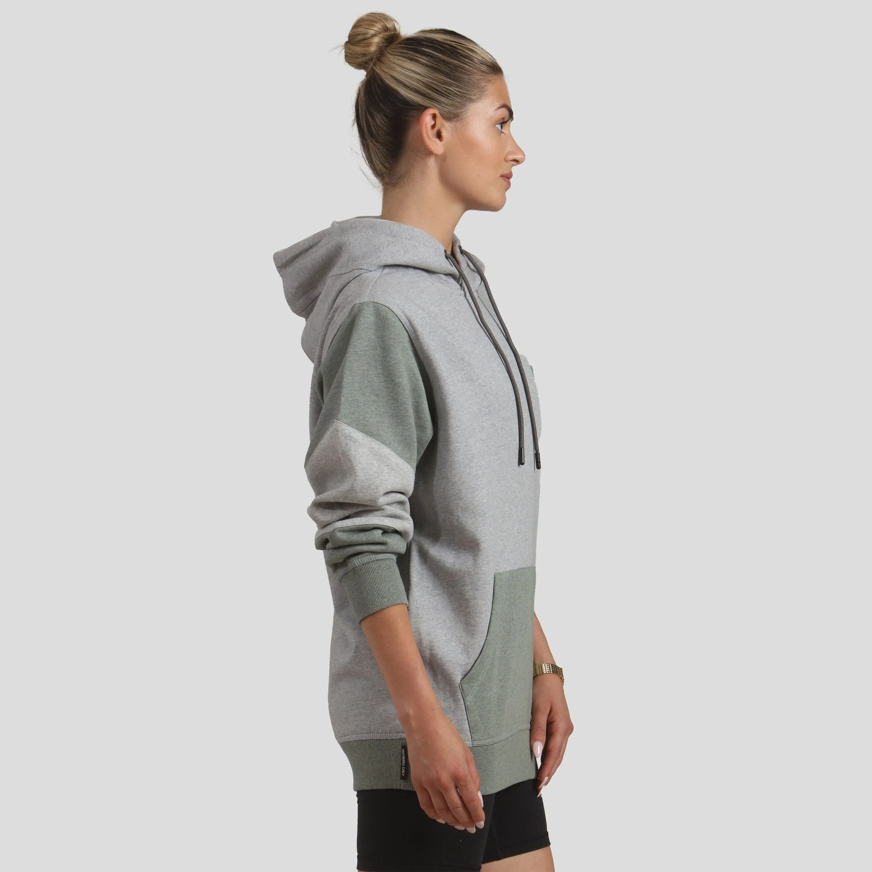 Women's Drew Colorblock Oversized  Hooded Sweatshirt