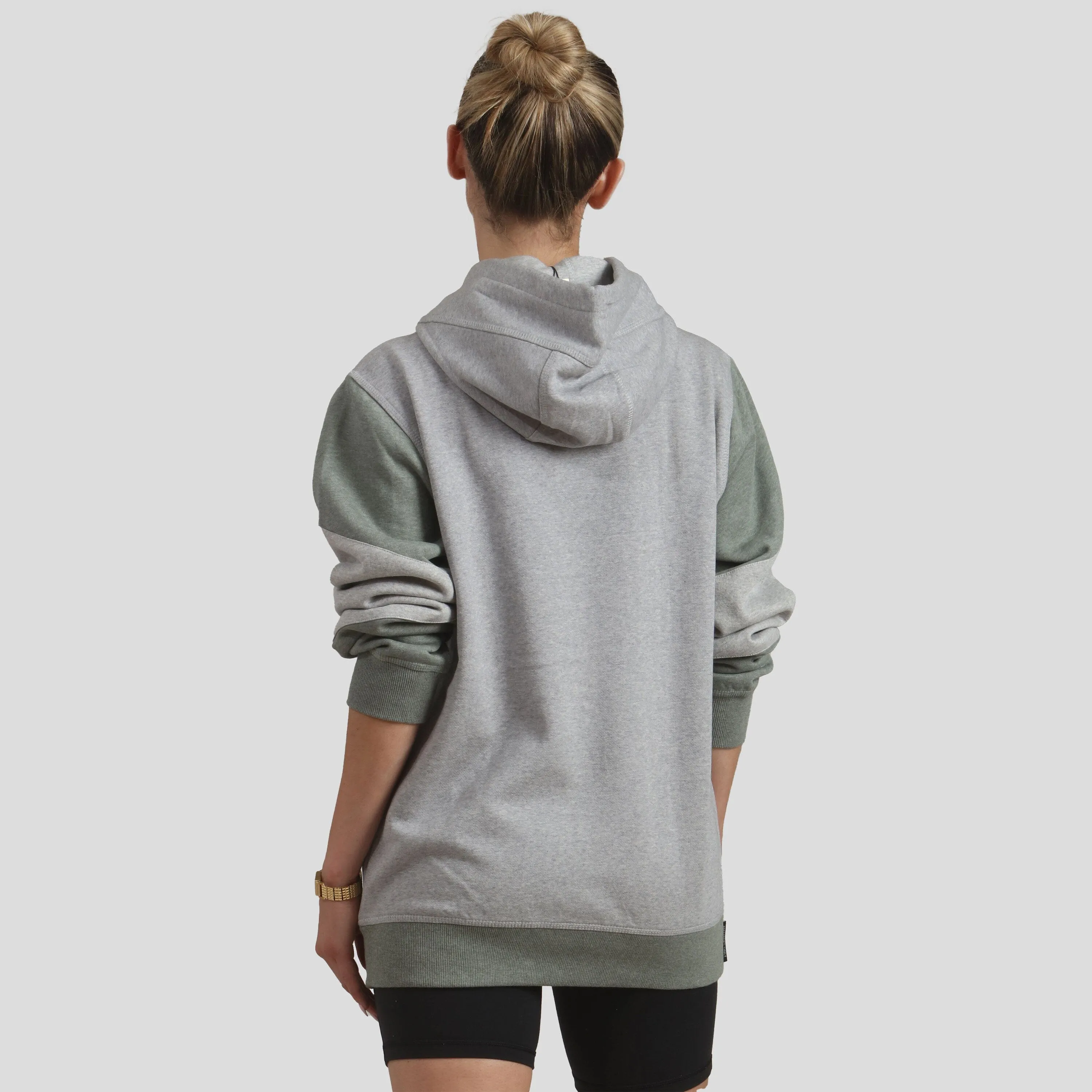 Women's Drew Colorblock Oversized  Hooded Sweatshirt